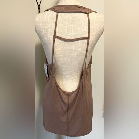 Whisper Susan Toffee Brown Tank Top – Size XL Effortless Chic NWT - Picture 4 of 8